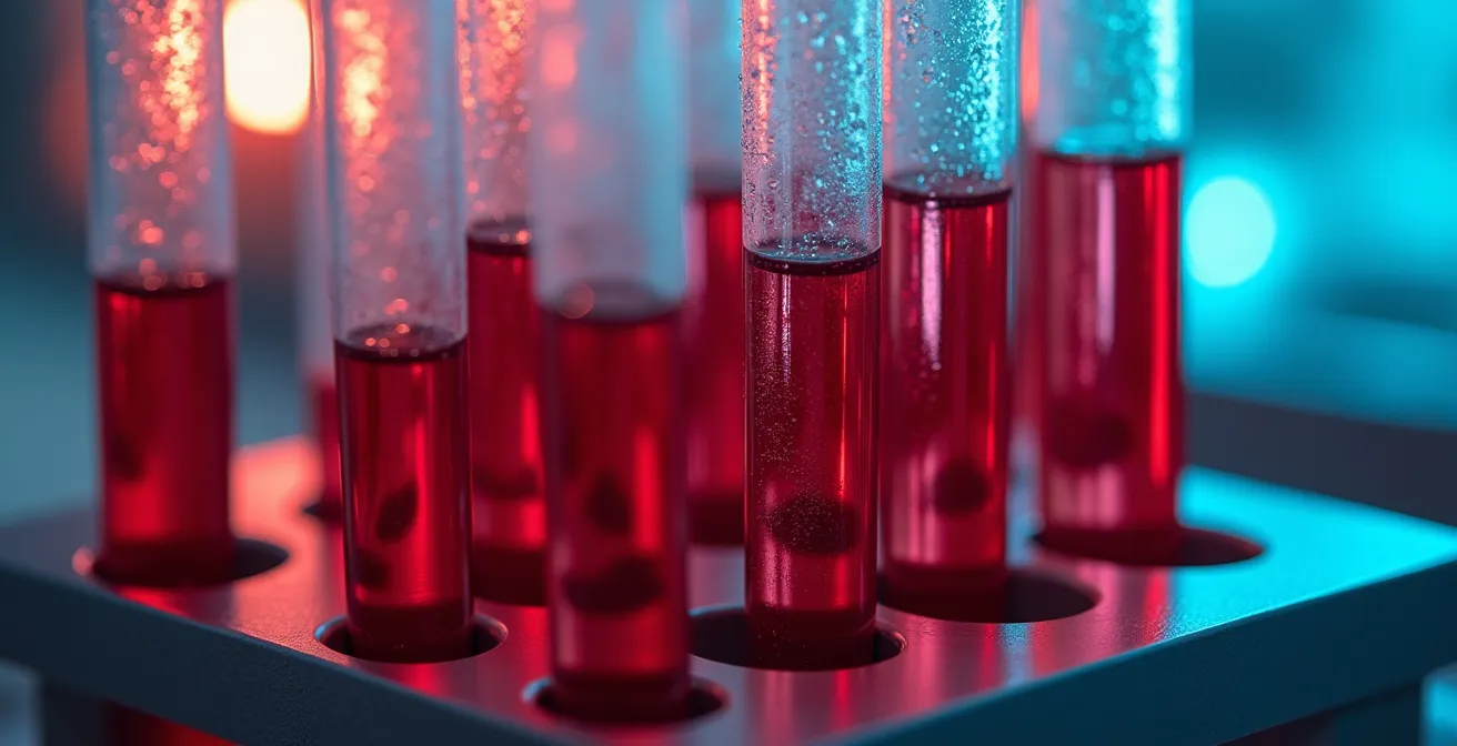 Analyse détaillée de biomarqueurs en laboratoire médical